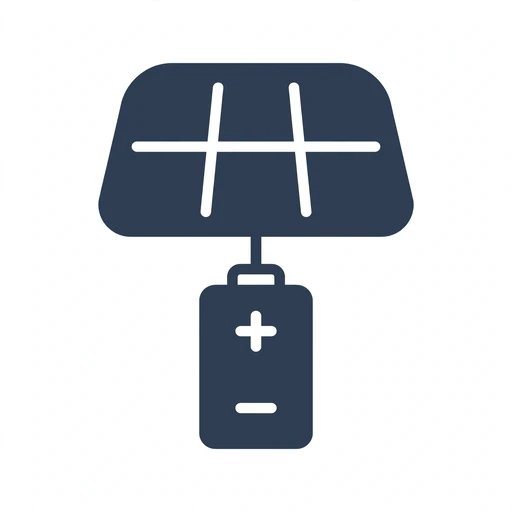 Solar Battery Installation icon