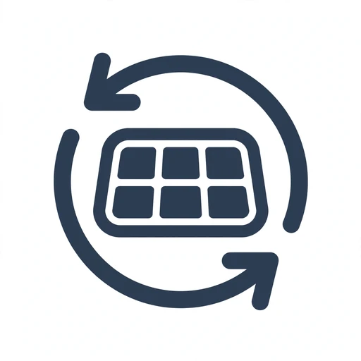 Solar Panel Replacement icon