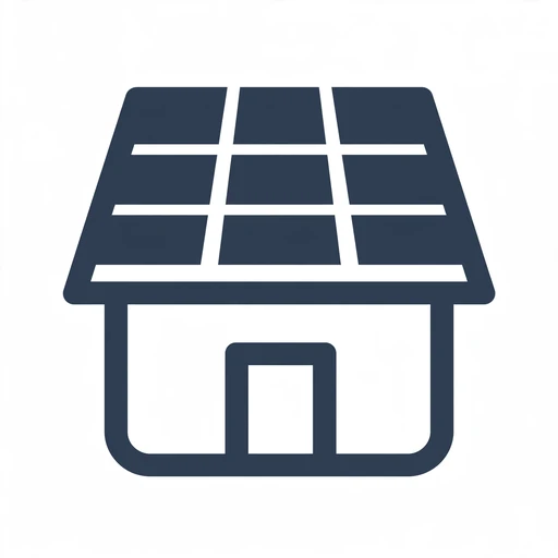 Residential Solar Installation icon