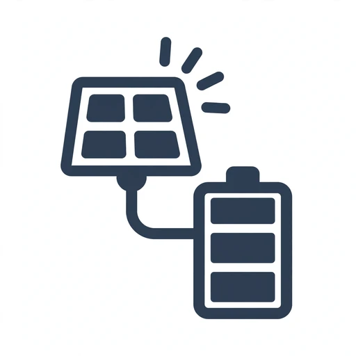 Solar Battery Installation icon