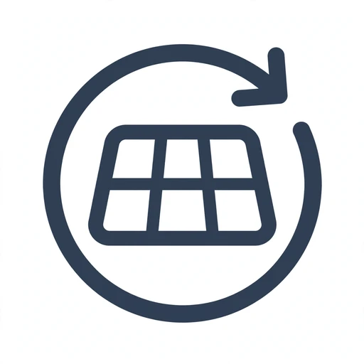 Solar Panel Replacement icon