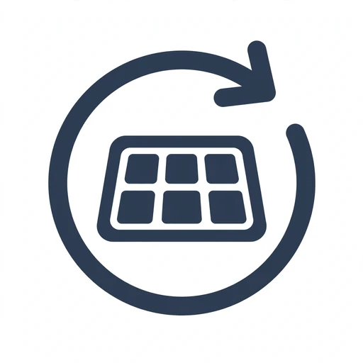Solar Panel Replacement icon