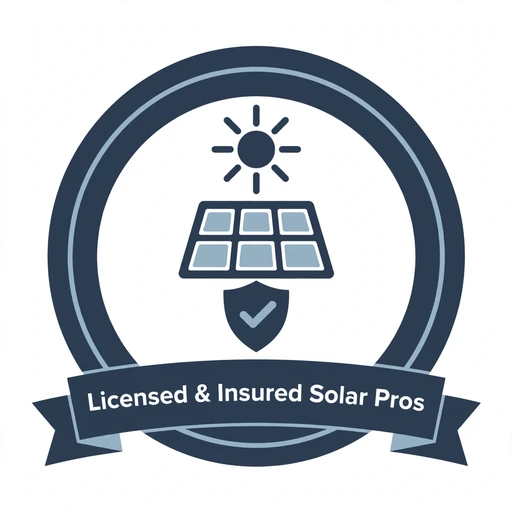 Licensed & Insured Solar Pros