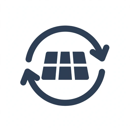 Solar Panel Replacement icon
