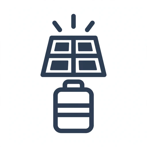 Solar Battery Installation icon