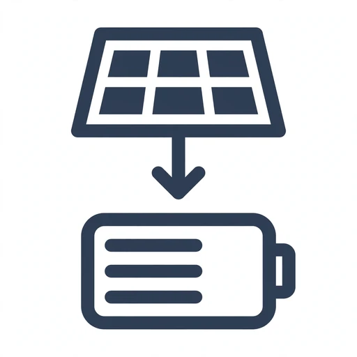 Solar Battery Installation icon